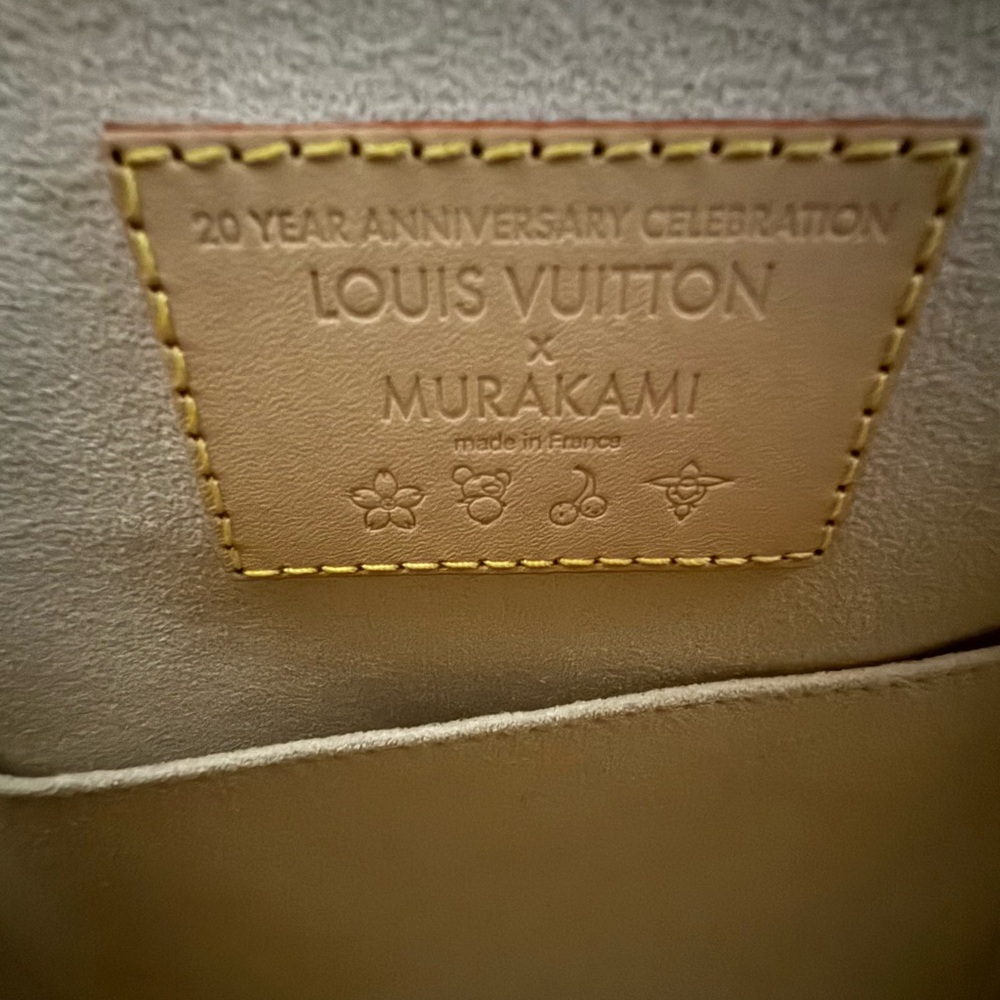 Louis Vuitton Takashi Murakami White Multicolor Speedy Bandoulière 25 - Picture 6 of 13